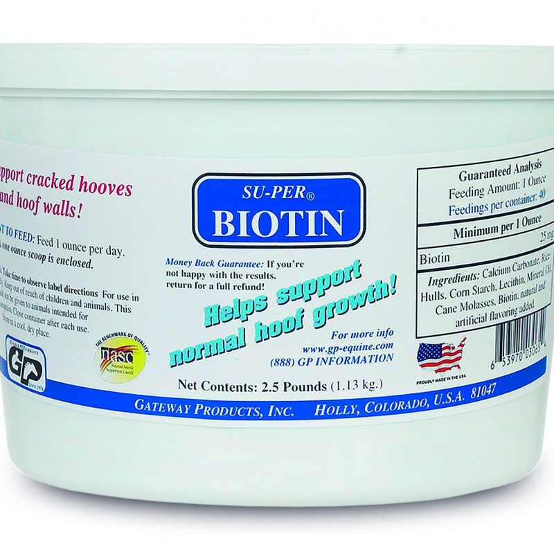 SUPER  Biotin Polvo 2.5 lb.