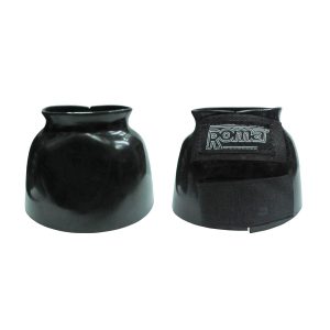 Cubre casco Roma negro con doble velcro (S)