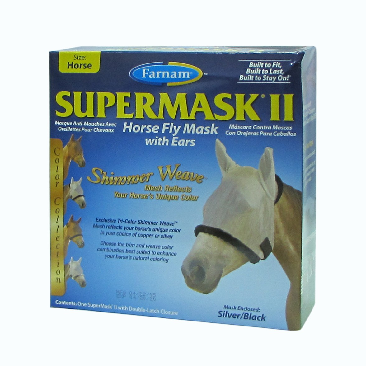 Super Mask II color plata